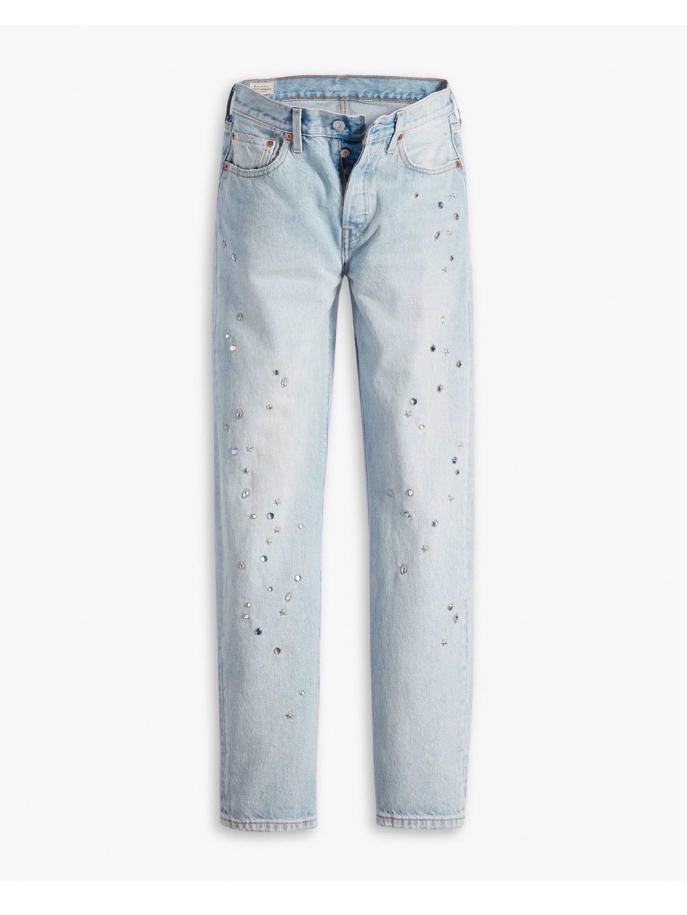 Levi 501 Embellished womens Jeans 28x30